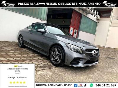 Usata Mercedes C200 Premium Plus 184 CV (135 kW) 2019 Grigio Coupé