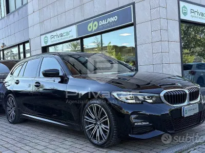 Usado BMW 320 M Sport 190 CV (139 kW) 2020 Negro Familiar