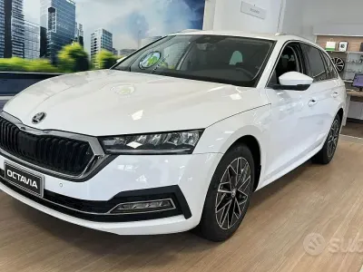 Begagnad Skoda Octavia 131 HK (96 kW) 2023 Vit Kombi