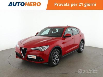 Usata Alfa Romeo Stelvio Business 190 CV (139 kW) 2021 Rosso SUV