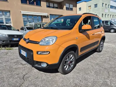 Usata Fiat Panda 4x4 Trekking 85 CV (62 kW) 2017 Arancione Utilitaria
