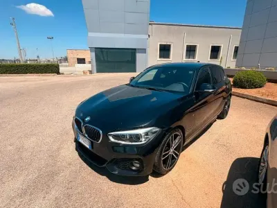 Usata BMW 118 150 CV (110 kW) 2019 Nero Berlina