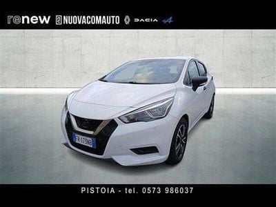 Usata Nissan Micra Visia 71 CV (52 kW) 2018 Bianco Utilitaria