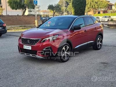 Usata Peugeot 3008 GT-line 131 CV (96 kW) 2018 Rosso SUV