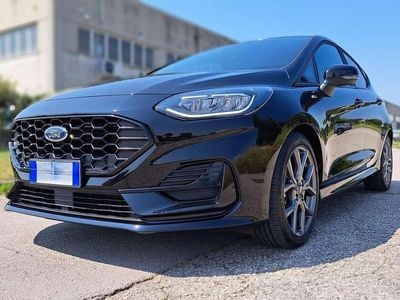 Usata Ford Fiesta ST-Line 125 CV (91 kW) 2022 Nero Utilitaria