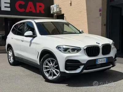 Usata BMW X3 Advantage 190 CV (139 kW) 2020 Bianco SUV