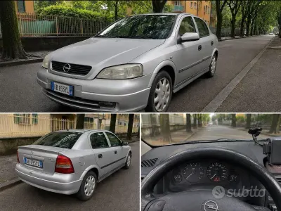 Usata Opel Astra Club 90 CV (66 kW) 1999 Grigio Berlina