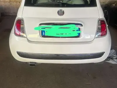 Usata Fiat 500 Lounge 69 CV (50 kW) 2007 Bianco Utilitaria