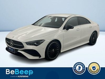 Usata Mercedes CLA200 Advanced Plus 150 CV (110 kW) 2024 Bianco pastello Coupé