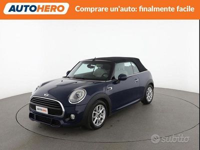 Usata Mini Cooper D Cabriolet 115 CV (84 kW) 2016 Blu Cabrio