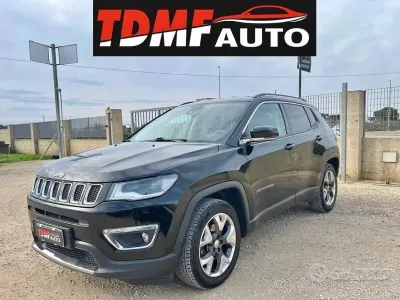 Usata Jeep Compass Limited 140 CV (102 kW) 2018 Nero SUV