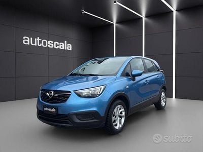 Usata Opel Crossland X 110 CV (80 kW) 2019 Blu SUV