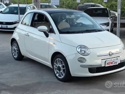 Usata Fiat 500 69 CV (50 kW) 2012 Bianco Berlina