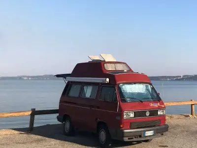 Usata VW California California 69 CV (50 kW) 1989 Rosso Furgone