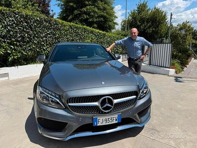 Usata Mercedes C220 Premium 170 CV (125 kW) 2017 Grigio Coupé