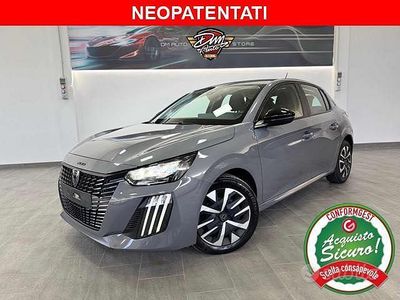 Usata Peugeot 208 Active 75 CV (55 kW) 2024 Grigio Utilitaria