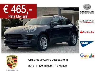 Usata Porsche Macan 250 CV (183 kW) 2016 Grigio SUV