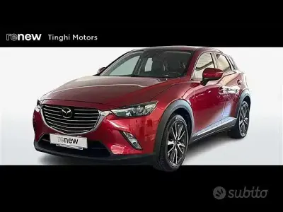 Usata Mazda CX-3 Exceed 105 CV (77 kW) 2016 Rosso SUV