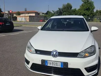 Usata VW Golf VII Highline 125 CV (91 kW) 2017 Bianco Berlina