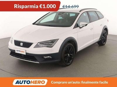 Usata Seat Leon X-Perience 4Drive 185 CV (136 kW) 2016 Bianco Station wagon
