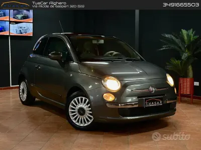 Usata Fiat 500 Lounge 69 CV (50 kW) 2011 Grigio Berlina