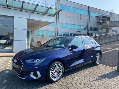 Usata Audi A3 Advanced 150 CV (110 kW) 2023 Blu Berlina