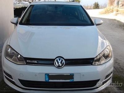 Usata VW Golf VII 110 CV (80 kW) 2015 Bianco Berlina