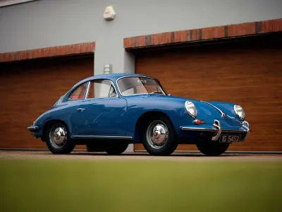 Usata Porsche 356 B 75 CV (55 kW) 1963 Blu Coupé