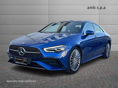 Usata Mercedes CLA200 AMG Line Premium 163 CV (119 kW) 2023 Blu/azzurro Utilitaria