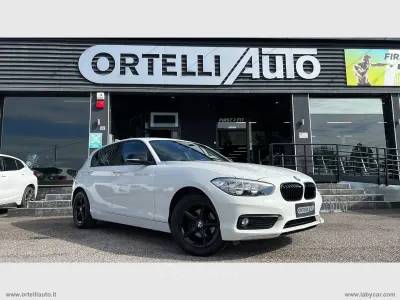 Begagnad BMW 116 Advantage 116 HK (85 kW) 2018 Vit Halvkombi