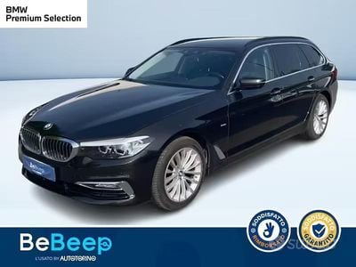 Usata BMW 520 Luxury Line 190 CV (139 kW) 2019 Marrone metallizzato Station wagon