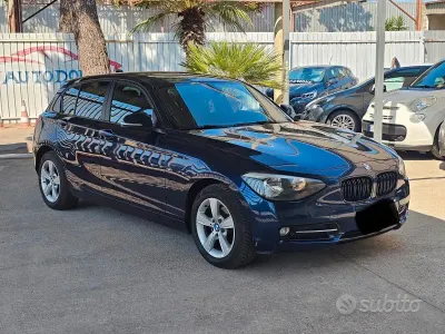 Usata BMW 116 Sport Line 116 CV (85 kW) 2012 Bluazzurro Utilitaria