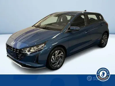 Nuova Hyundai i20 2026 Blu Utilitaria