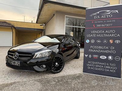 Usata Mercedes A180 109 CV (80 kW) 2014 Nero Berlina