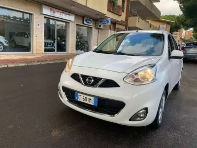 Usata Nissan Micra Acenta 80 CV (58 kW) 2014 Bianco Utilitaria