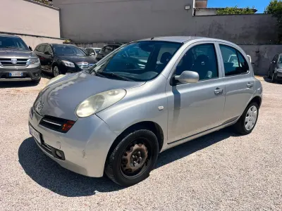 Usata Nissan Micra Acenta 80 CV (58 kW) 2003 Argento Utilitaria