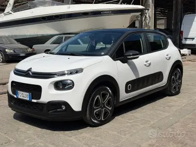 Usata Citroën C3 PureTech 82 CV (60 kW) 2017 Bianco Berlina