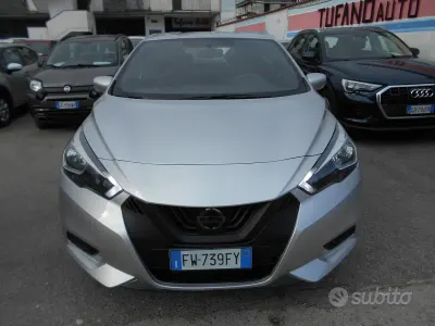 Gebraucht Nissan Micra Acenta 90 PS (66 kW) 2019 Grau Kleinwagen