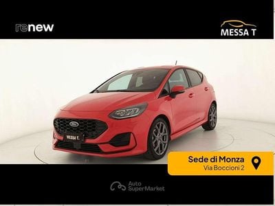 Begagnad Ford Fiesta ST-Line 125 HK (91 kW) 2022 Röd Halvkombi