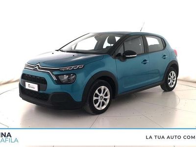 Usata Citroën C3 Feel 83 CV (61 kW) 2022 Blu Utilitaria