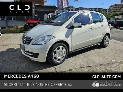 Usata Mercedes A160 Avantgarde 82 CV (60 kW) 2012 Bianco Utilitaria
