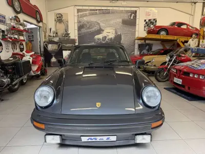 Usata Porsche 911SC 204 CV (150 kW) 1982 Blu/azzurro Cabrio