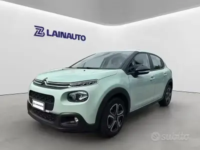 Usata Citroën C3 Feel 82 CV (60 kW) 2018 Verde Utilitaria