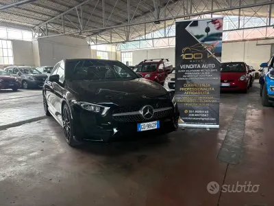 Usata Mercedes A200 Premium 163 CV (119 kW) 2021 Nero Berlina