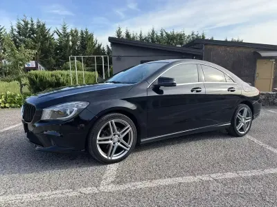 Usata Mercedes CLA200 136 CV (100 kW) 2014 Nero Coupé