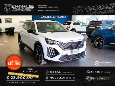 Usata Peugeot 2008 Allure 131 CV (96 kW) 2024 Bianco SUV