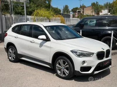 Usata BMW X1 Advantage 150 CV (110 kW) 2017 Bianco SUV