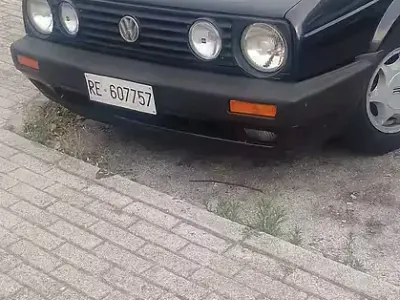Usata VW Golf II 54 CV (39 kW) 1990 Nero Utilitaria