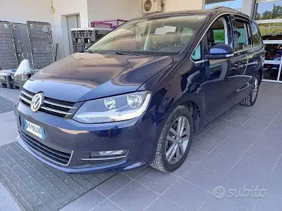 Usata VW Sharan 184 CV (135 kW) 2017 Bluazzurro Monovolume