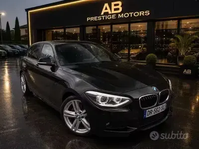 Usata BMW 118 M Sport 143 CV (105 kW) 2014 Nero Utilitaria